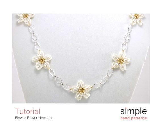 Flower power necklace sale
