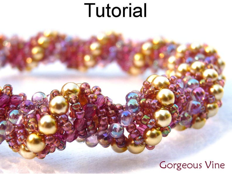 Simple Bead Patterns Beading Tutorials and Patterns Beaded Etsy