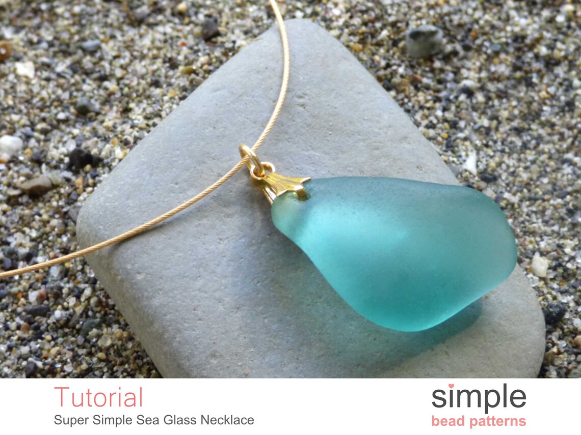 How to Make Sea Glass Jewelry How to Drill Sea Glass for Etsy