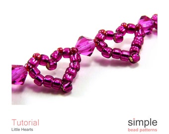 💖Heart bracelet/Lovely hearts bracelet/How to make beaded bracelet/Handmade  jewelry/Diy Beading 