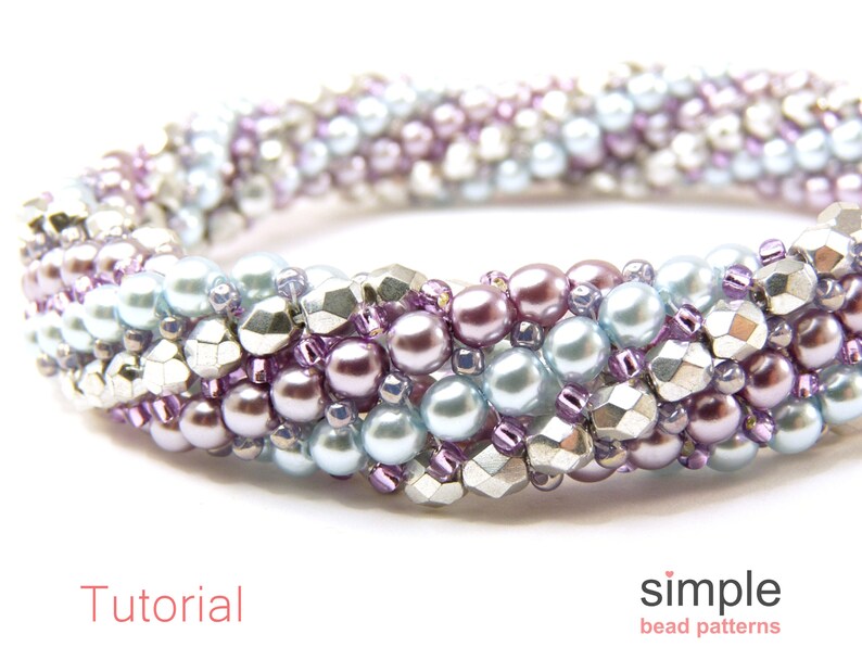 Simple Bead Patterns Beading Tutorials Jewelry Making Etsy