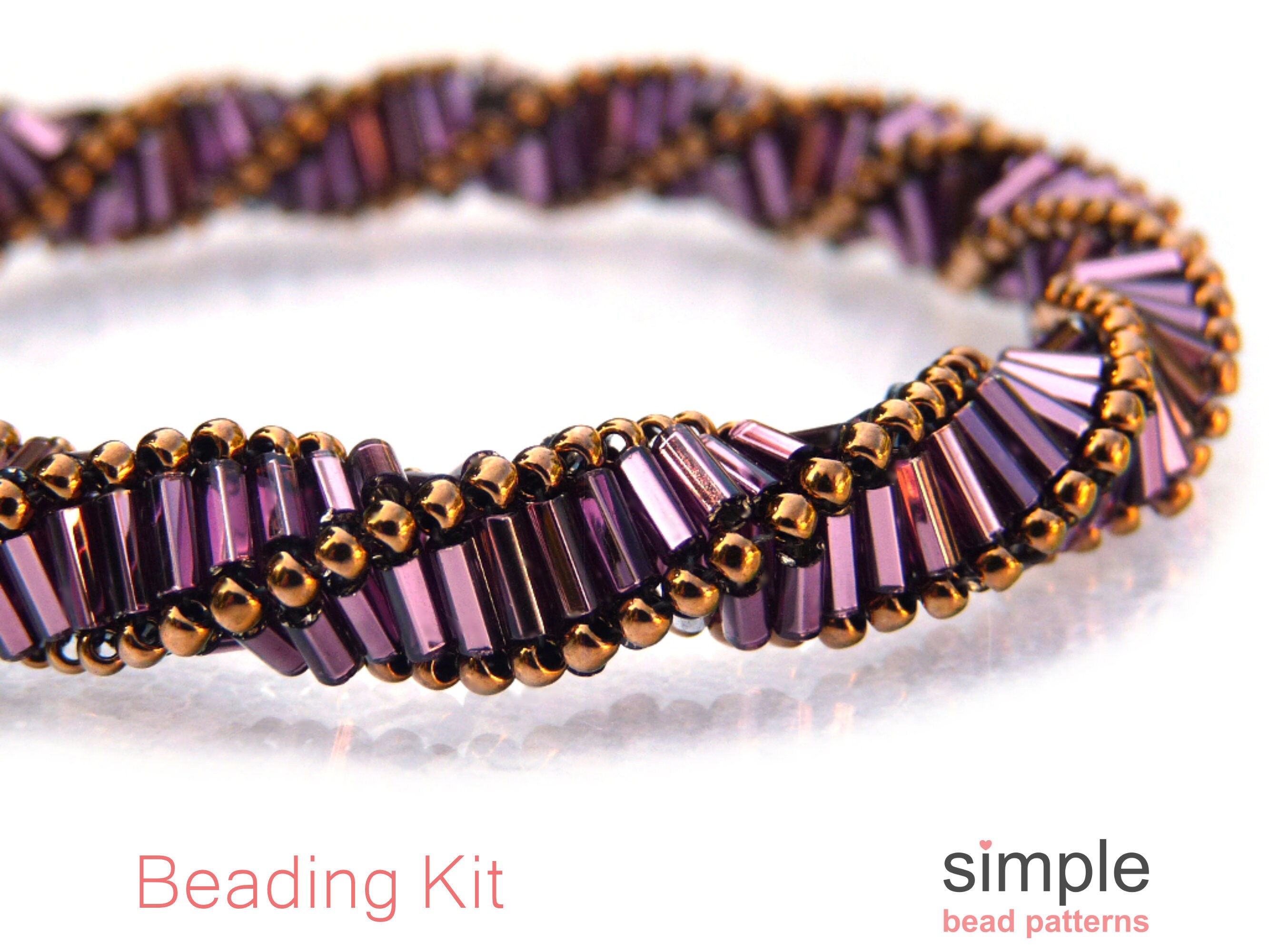 Bugle Bead Bracelet Making Kit Jewelry Making Kit for Adults Etsy