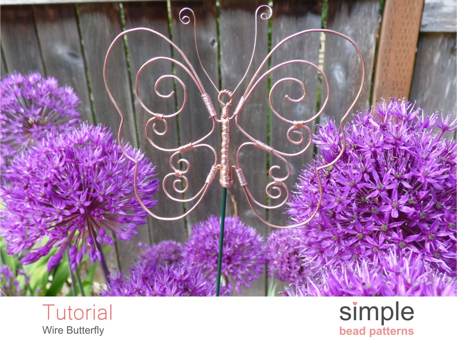 Bead and Wire Butterfly Tutorial DIY Beaded Suncatchers or Etsy
