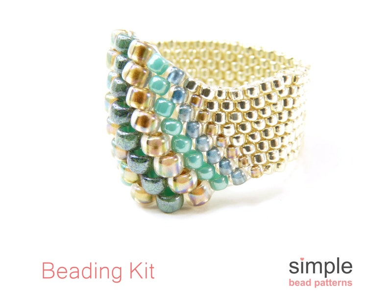 Ring Making Kit Ring Kits Jewelry Making Beaded Ring Kit Etsy Ireland