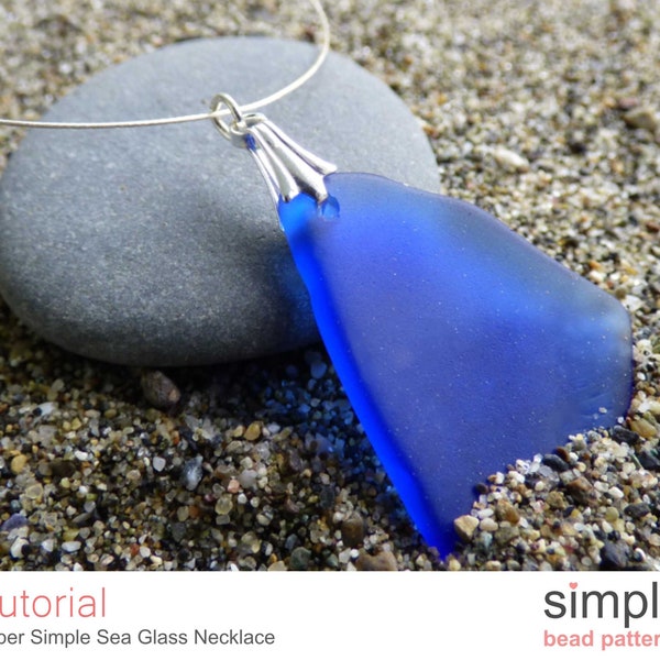 How to Make Sea Glass Jewelry, How to Drill Sea Glass for Jewelry Making, Sea Glass Crafts, Sea Glass Necklace, Sea Glass Projects, P-00382