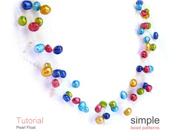Pearl bead store necklace patterns