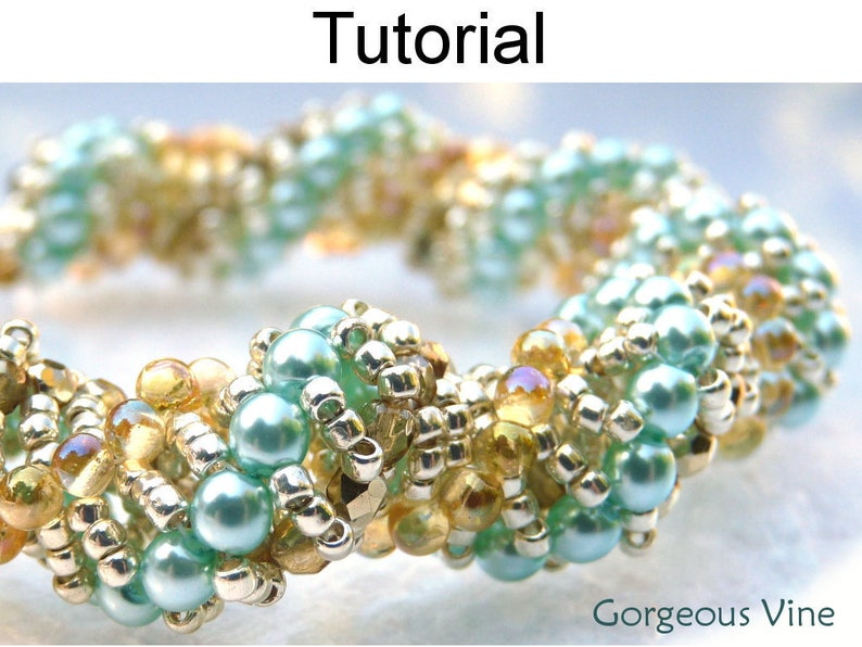 Simple Bead Patterns Beading Tutorials and Patterns Beaded Etsy