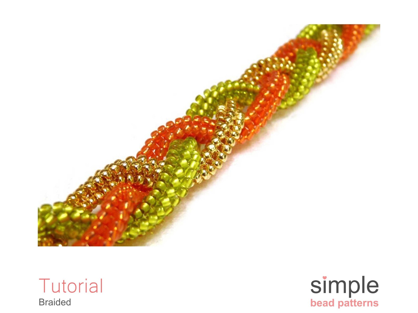Tubular Herringbone Beading Pattern Jewelry Making Bracelet Etsy