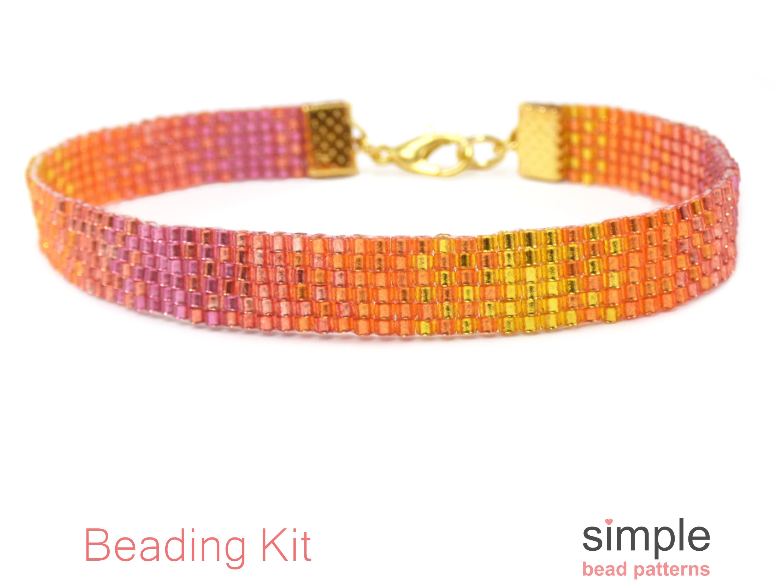 Bracelet Making Kit Beadweaving Kits Jewelry Making Kit for Etsy