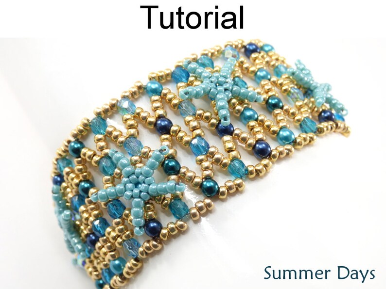 Simple Bead Patterns Beading Tutorials and Patterns Etsy