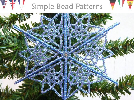 beading patterns christmas ornaments