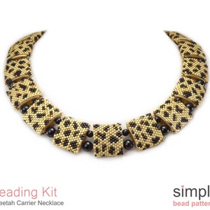Beaded Necklace Making Kit, Beadweaving Kit, Jewelry Kits, DIY Jewelry Making Kit for Adults, DIY Jewelry Kit, Necklace Beading Kit, K-01047
