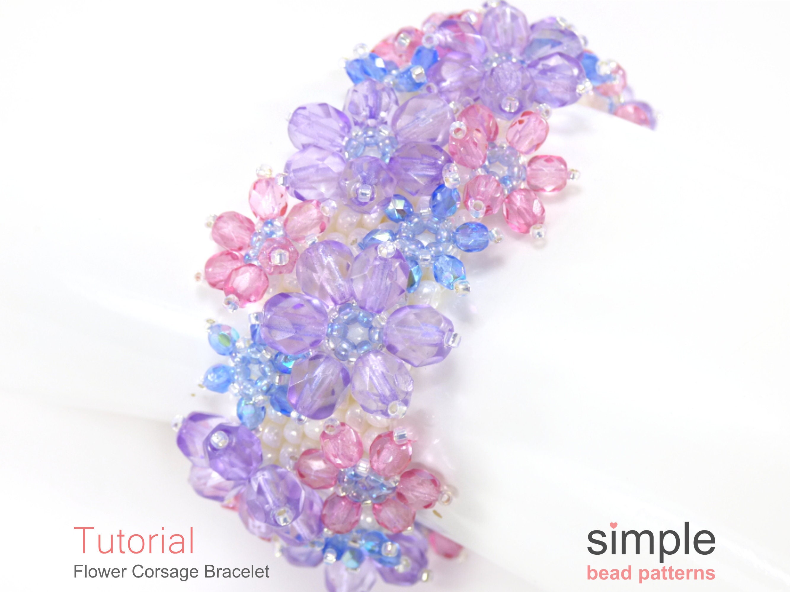 Flower seed bead bracelet - Basic daisy stitch thread pattern - How to make  tutori… | Seed bead bracelets tutorials, Seed bead tutorial, Seed bead  bracelet patterns