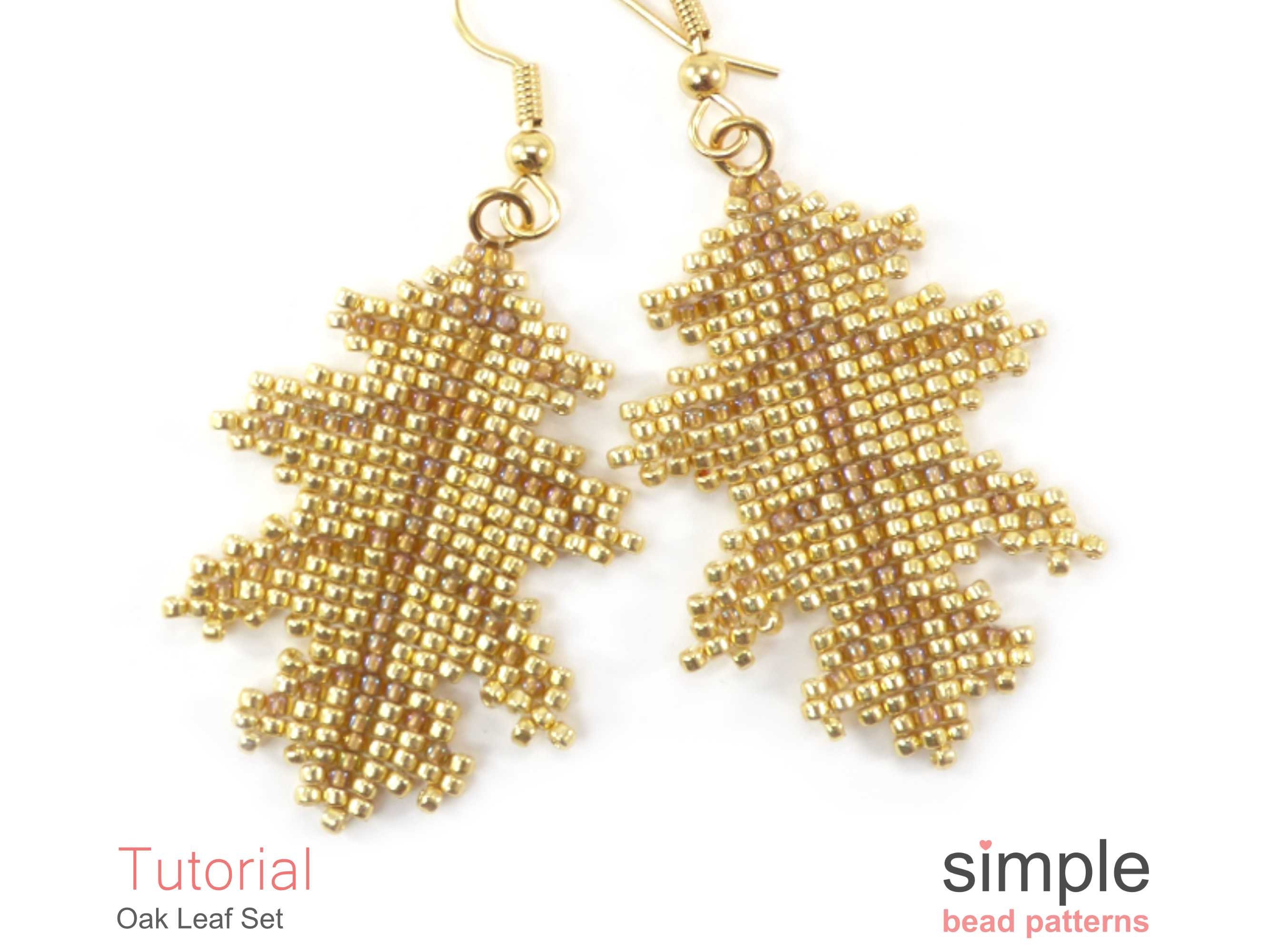 Inspirational Beading: Beaded Leaf Tutorials and Projects