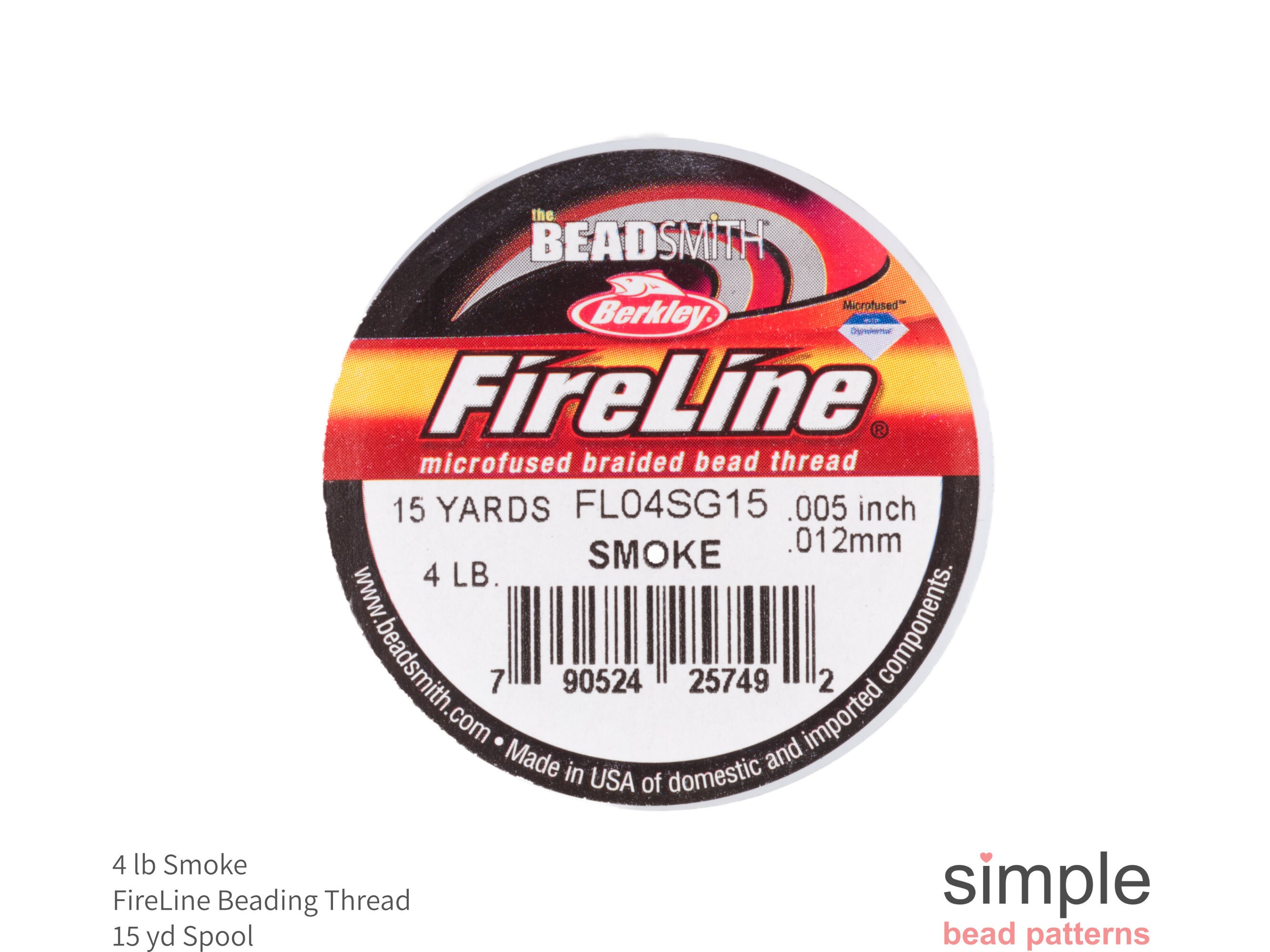 Fireline braided shop bead thread