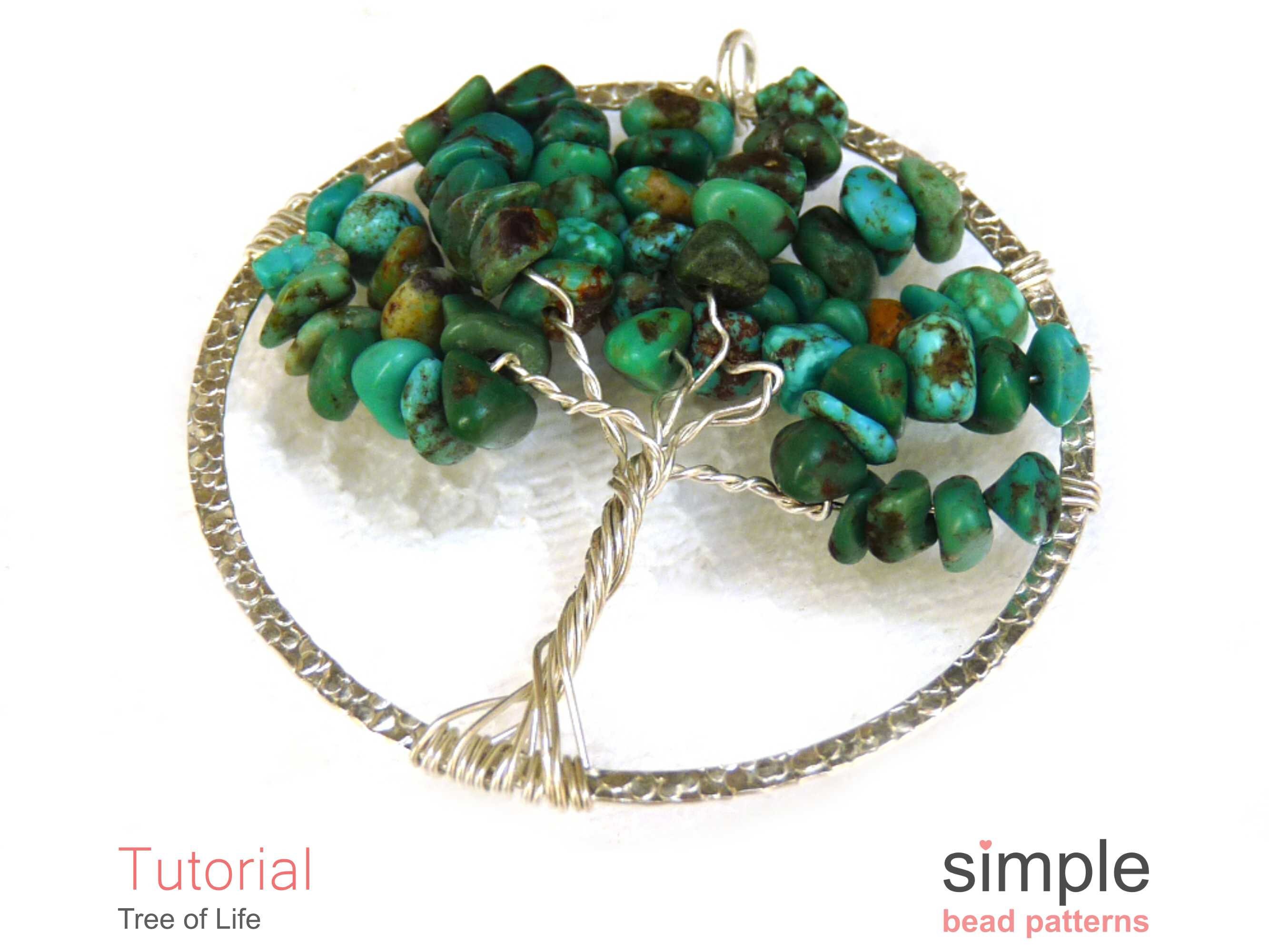 Tree of Life Beading Pattern Beaded Tree of Life Tutorial Etsy