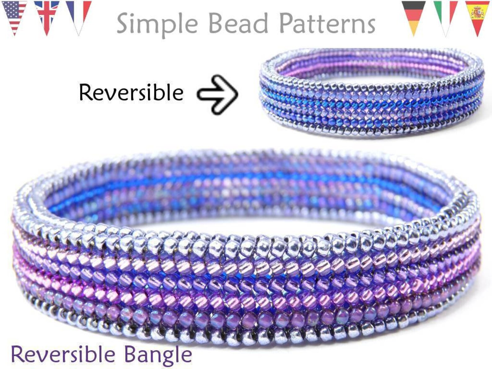 Herringbone Stitch Beading Patterns Jewelry Making Etsy