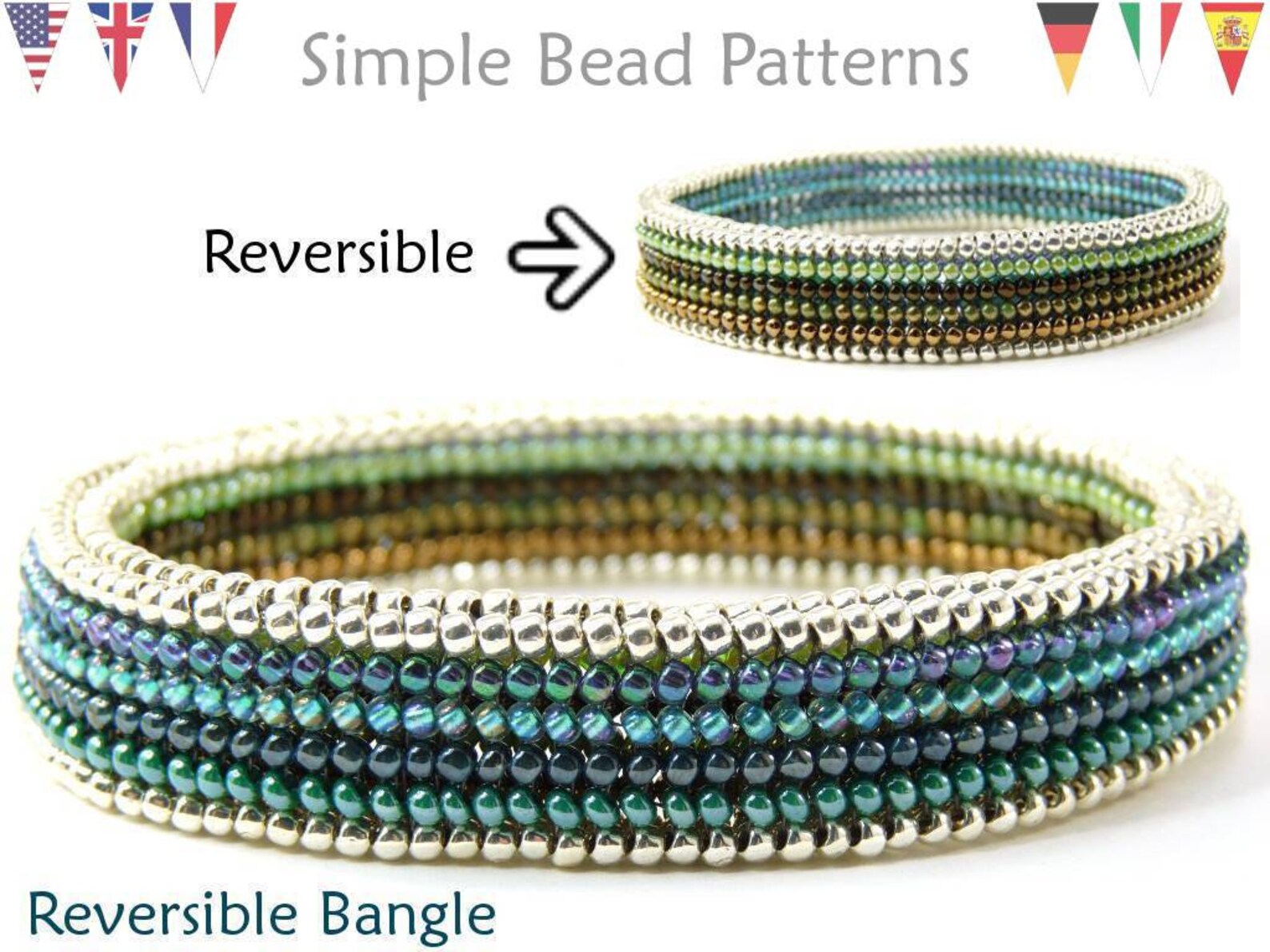 Herringbone Stitch Beading Patterns Jewelry Making Etsy