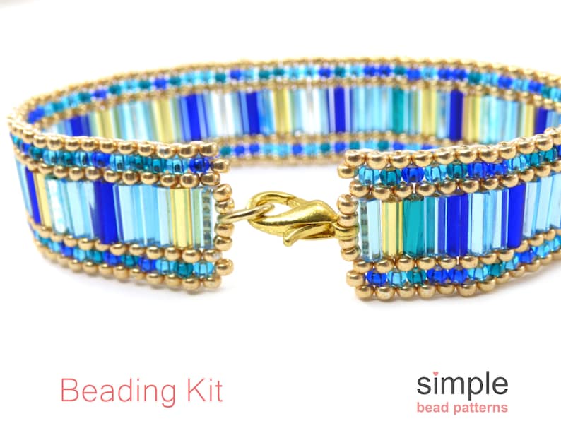 Bugle Bead Bracelet Making Kit Jewelry Making Kit for Adults Etsy