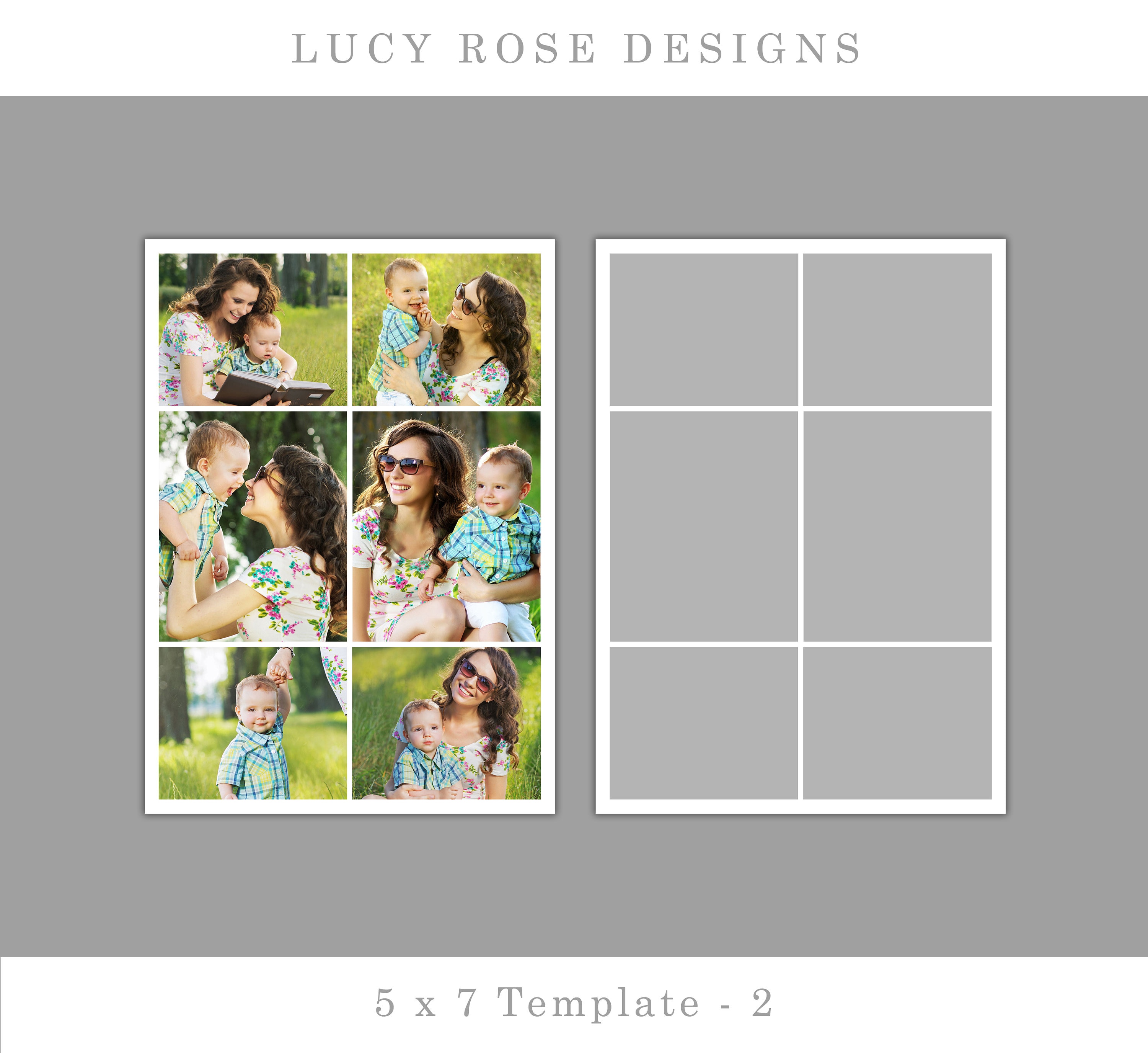 5 X 7 Photo Collage Printable