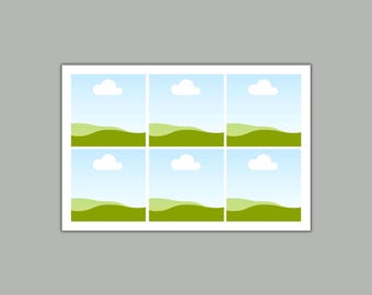 4 x 6 Canva Template, Photo Collage Template