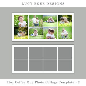 4 X 6 Digital, Photoshop, Photo Collage, Template - Etsy