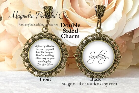 flower girl charm