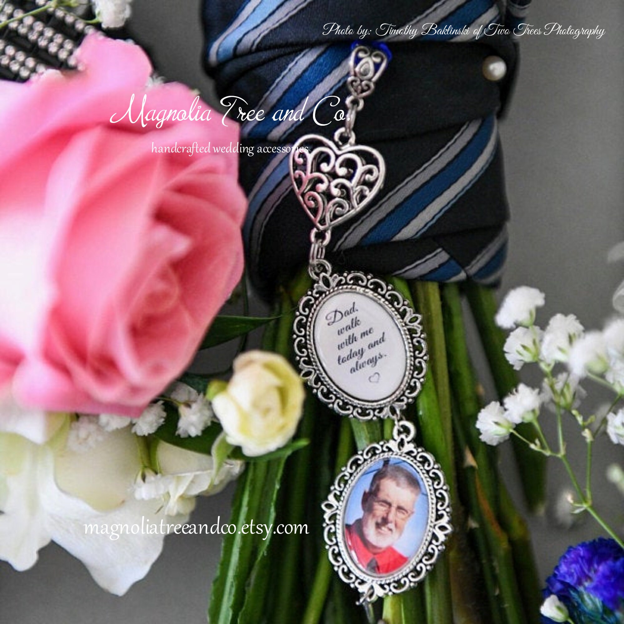  Wedding Bouquet Charm, Bouquet Charms for Wedding Memory,  Bridal Lacy Oval Photo Charm, Memorial Bride Angel Pendant for Bridal  Shower Party, You are Always in My Heart : Home & Kitchen
