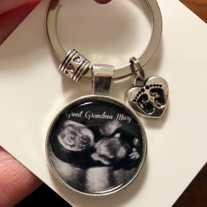 Sonogram necklace for mom Clearance