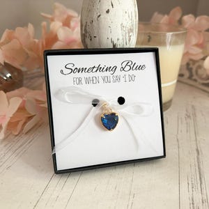 Something Blue Charm Bridal Charm, Blue Bouquet Charm, Bridal Shower Gift, Something Blue for Bride, Something Blue Keepsake, Garter Charm