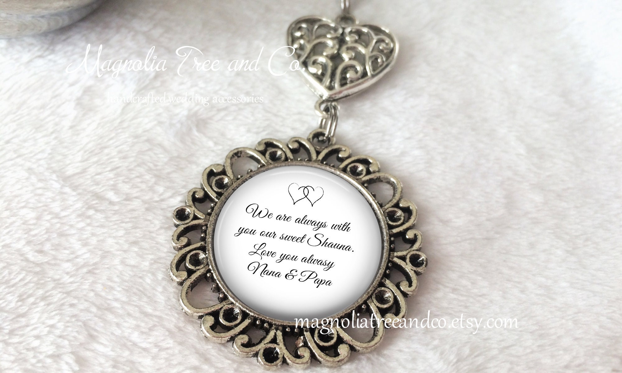  BOPREINA Personalized Wedding Bouquet Photo Charm Custom Bouquet  Charms for Wedding Memory Bridal Lacy Photo Charm You Are Always in My  Heart Charm for Bridal Party Decor