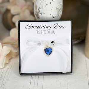 Something Blue Charm Bridal Charm, Bouquet charm, Bridal Shower Gift, Something Blue for Bride, Something Blue Keepsake, Garter Charm