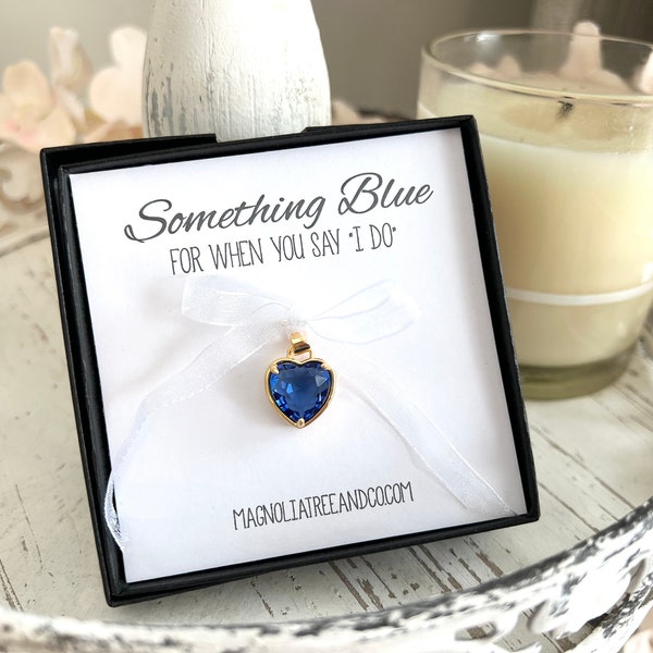 Something Blue Charm, Bouquet charm, Bridal Shower Gift, Something Blue for Bride, Something Blue Keepsake, Garter Charm