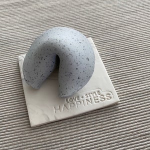 Fortune Cookie, Decorative Modern Coffee Table Decor, Object for College Apartment, Office Desk, Dorm, Minimalist