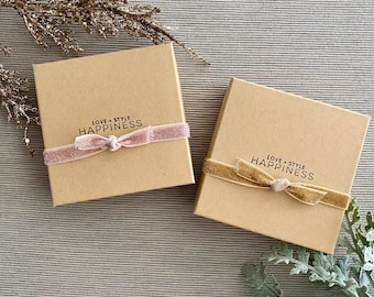 Gift Wrap your item with Sparkly Velvet Ribbon
