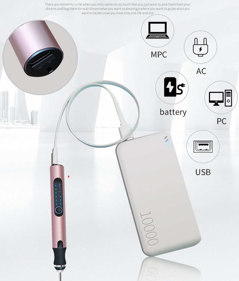 Resin Drilling Rechargable Engraving Machines Mini Engraver Etsy