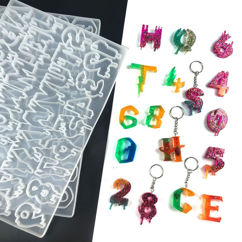 186 Pcs DIY Jewelry Silicone Resin Molds,Epoxy Resin Kit,Silicone