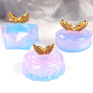 Resin Mold art, Epoxy Molds, Decoration Mold, Resin Art Ashtray, Clouds, Stars, Wings, Antlers, Elk Storage Box, Mirror Silicone Mold