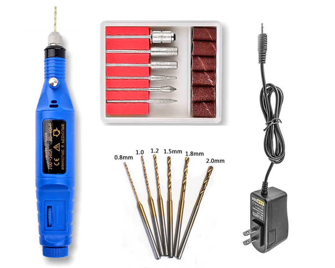 Electric Micro Engraver Pen Mini DIY Vibro Engraving Tool Kit for Glass  Ceramic Plastic Wood Jewelry With Scriber Etcher 30 
