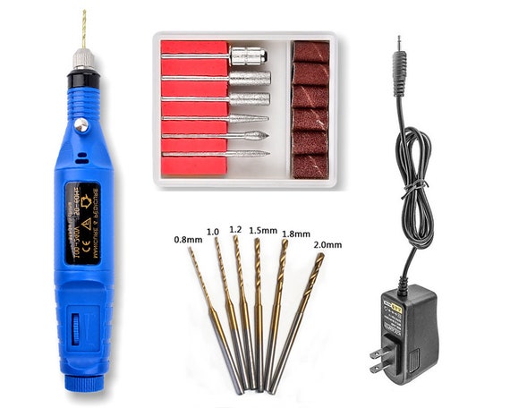 Diy Jewelry Epoxy Resin Art Engraving Drilling Tool Kit, Multi-functional  Electric Corded Micro Engraver Pen Rotary for Wood Ceramic 