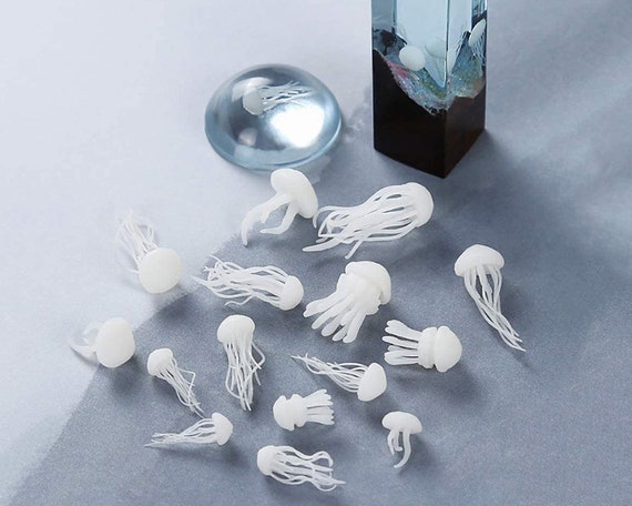 Buy 15 Pcs 3D Mini Jellyfish Resin Filler Silicone Mold Pufferfish Filling  Model Epoxy Resin Art Jewelry Making Supplies DIY Crafts Home Decor Online  in India 