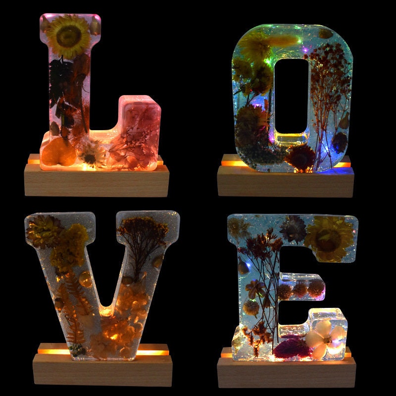 26pcs Large Letter Resin Molding 4 A-Z Capital English