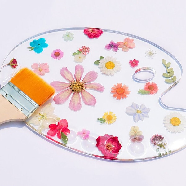 Paint Palette Mold Etsy
