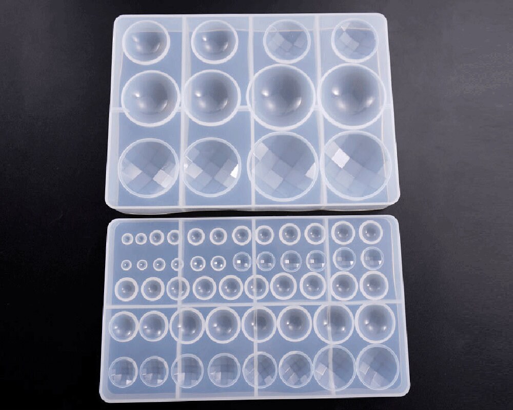 Cabochon Gem Bijoux Moule En Silicone Ovale En Forme De Larme Carré