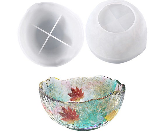Silicone Resin Bowl Mold Are Used to Make Resin Crafts for Diy