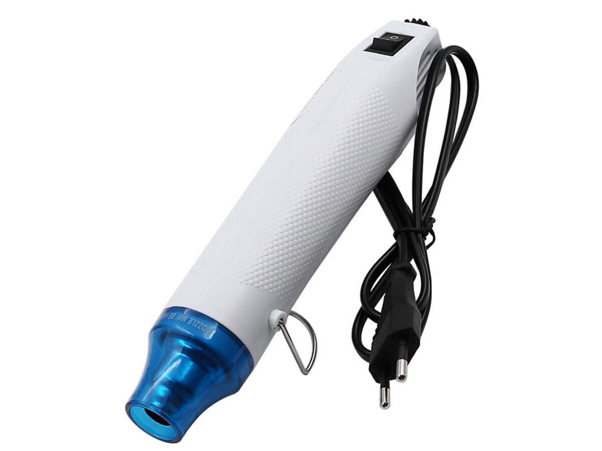 Mini Heat Gun 200W - Digital Display Hot Air Gun With 9 Nozzles For DIY, Soldering & Shrink Wrapping