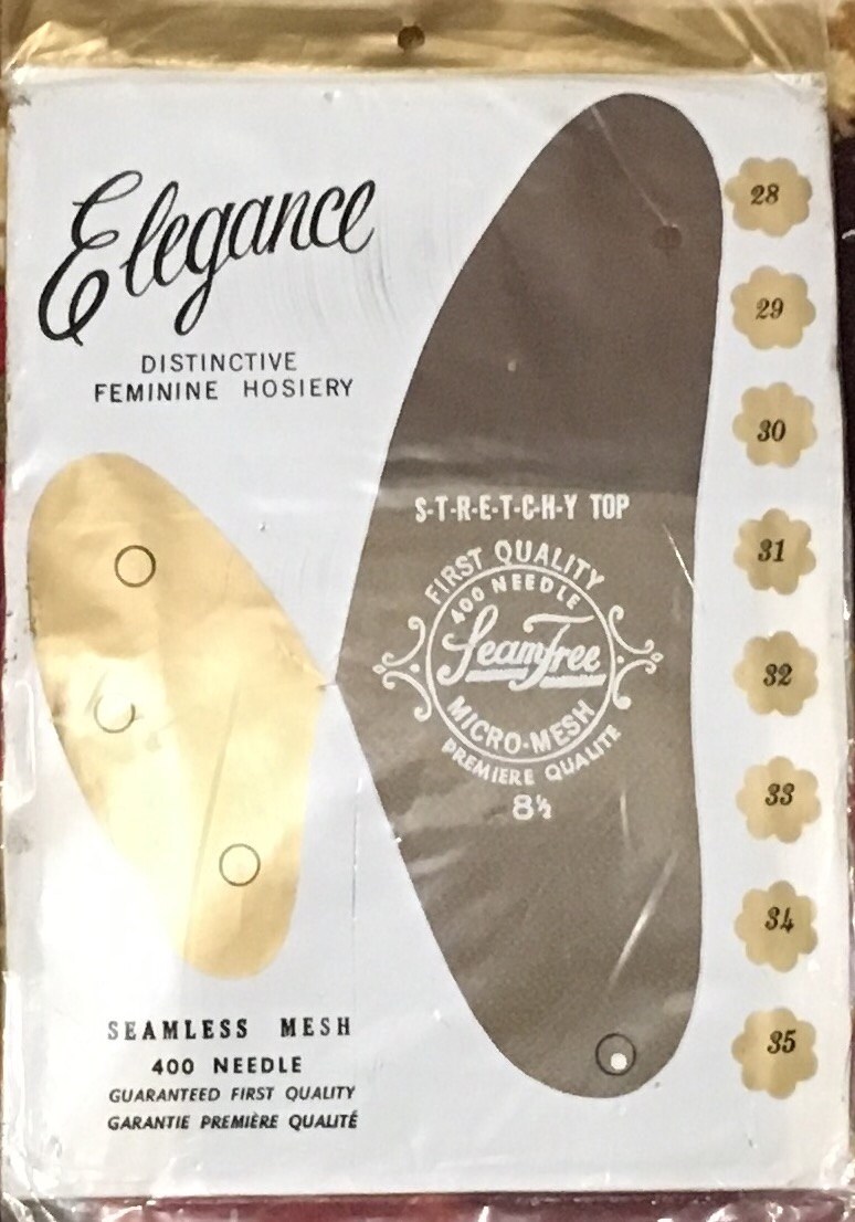 Image of Elegance Seam Free Stockings Hosiery  / Nrfp Burlesque