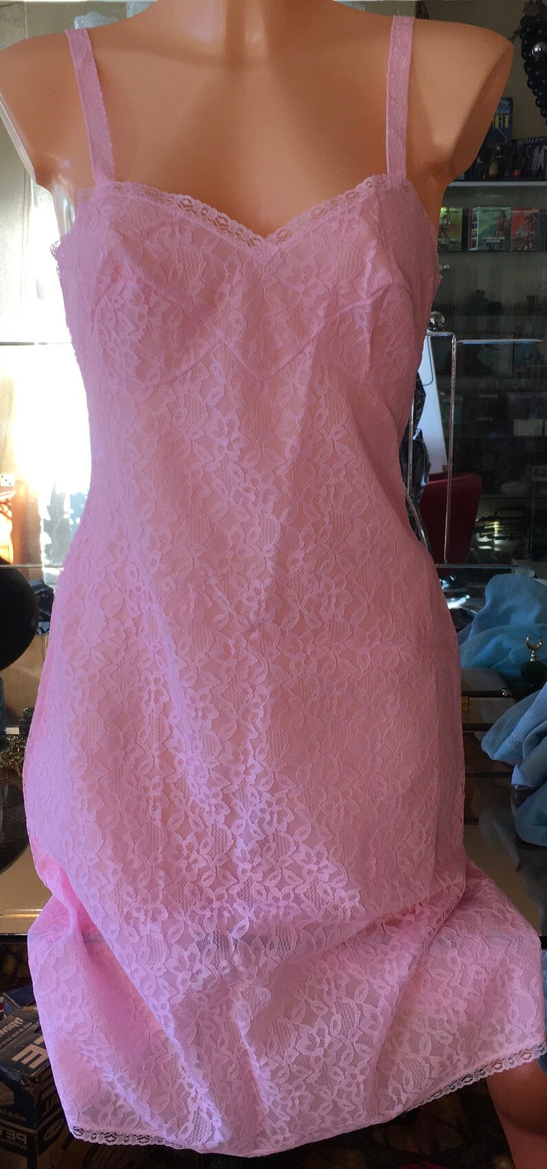 Vintage nylon mini slip