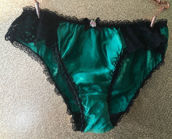Satin bikini panties