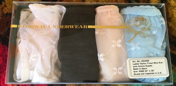 Giftset antron panties nylon sissy burlesque reena